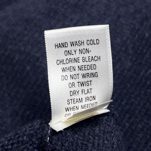 Vintage Y2K Croft & Barrow Embroidered Fall Leaves Zip Up Sweater Blue Autumn - Picture 6 of 7